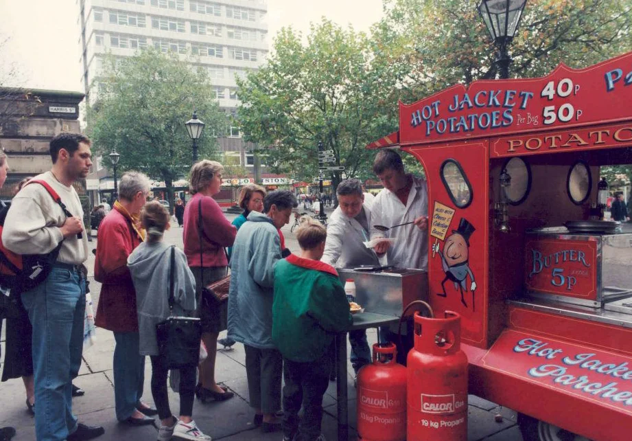 Preston Spud Van - Hot Potato Tram - Potato Van Preston - Event Hire